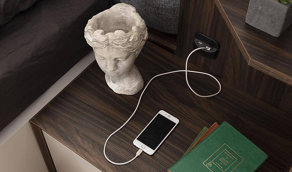 Martha Bazalı Yatak Odası - Köşe Dolaplı Giyinme Odası