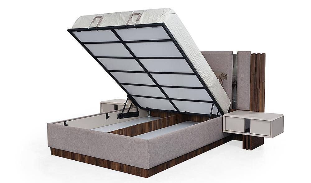 Felipe Bazalı Yatak Odası - Köşe Dolaplı Giyinme Odası