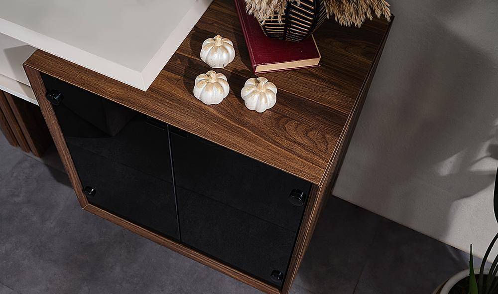 Felipe Bazalı Yatak Odası - Köşe Dolaplı Giyinme Odası