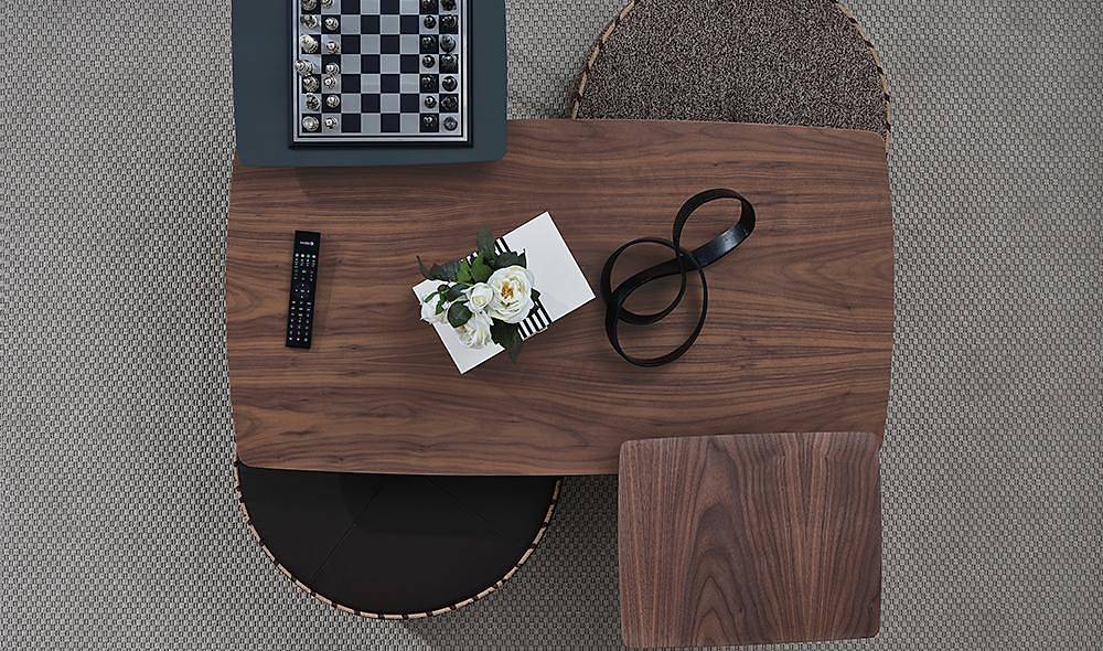 Nossa Şömineli Tv Ünitesi - Ahşap İndirimli Mobilya