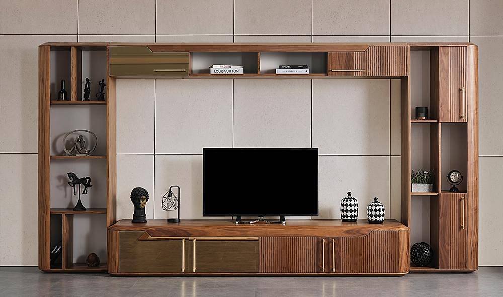 Ahşap Modern Tv Ünitesi İndirimli Mobilya