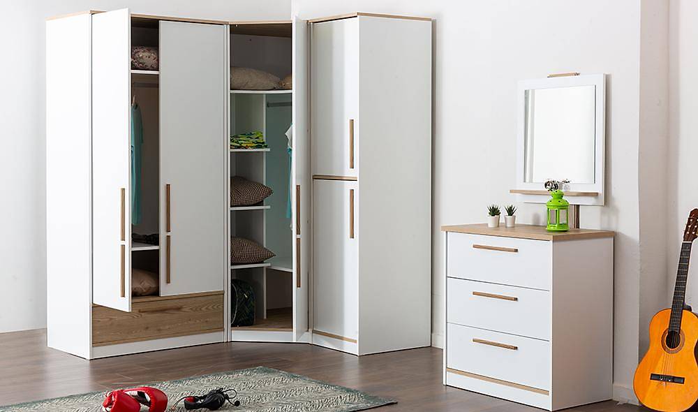 Bianca Gardrop - Köşe Dolaplı