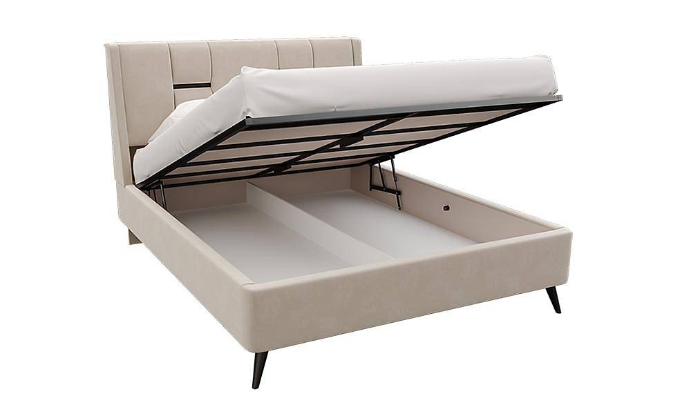 Çizgi Yatak Odası - Ceviz Modern Yatak Odası