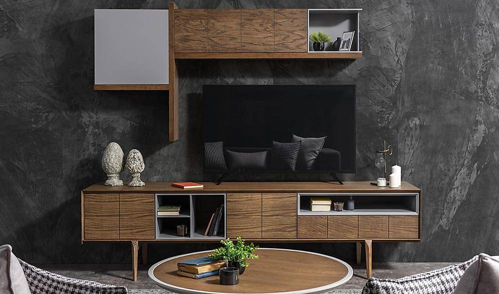 Cool Ahşap Tv Ünitesi İndirimli Mobilya