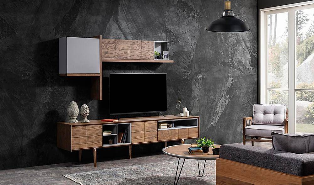 Cool Ahşap Tv Ünitesi İndirimli Mobilya