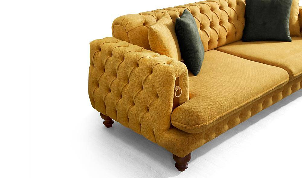 Hisar Chester Koltuk Takımı V2 İndirimli Mobilya