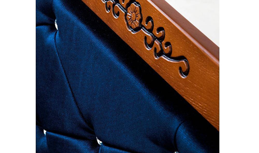 Avangarde Mutfak Köşe Takımı Ceviz - Mavi Mutfak Köşe Takımları