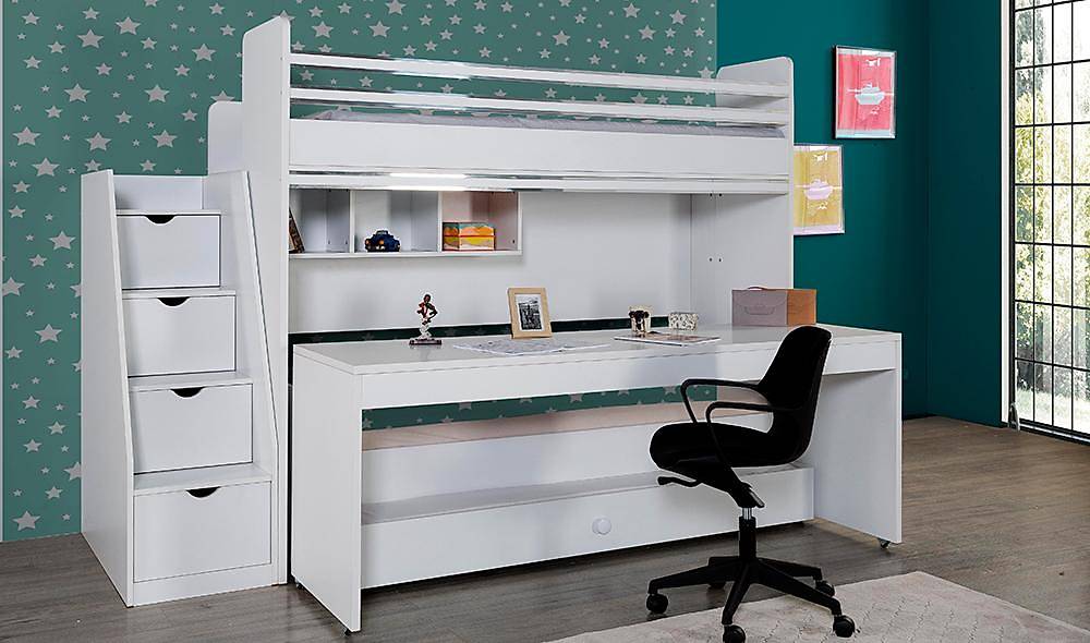 Compact Fonksiyonel Ranza Seti - Beyaz İndirimli Mobilya