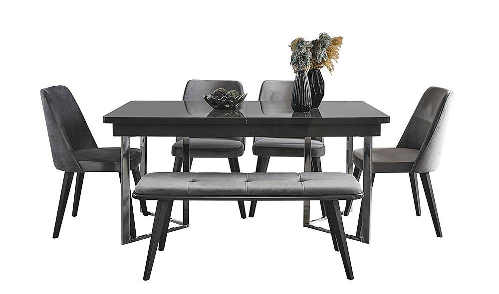 Akustik Yemek Masası Takımı Masa Takımı