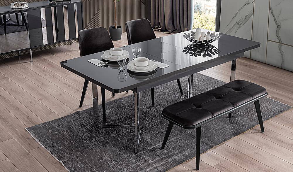 Akustik Yemek Masası Takımı Masa Takımı