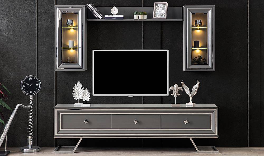 Rixos Luxury Gri Tv Ünitesi TV Ünitesi