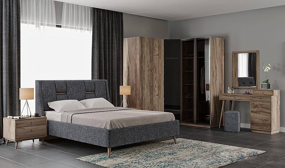 Carmine Köşe Yatak Odası Yatak Odası