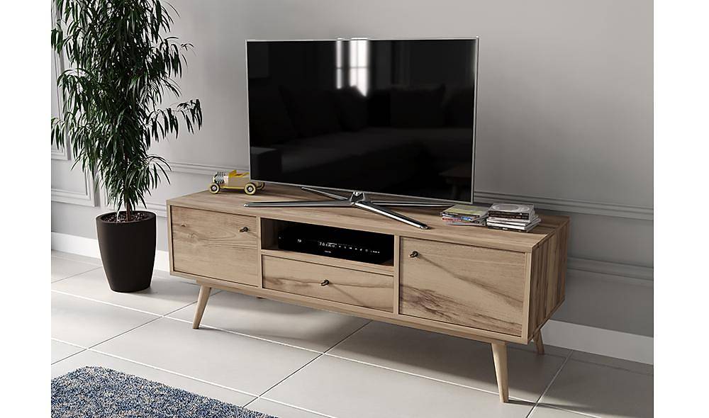 Carmine Ceviz Tv Sehpası TV Ünitesi