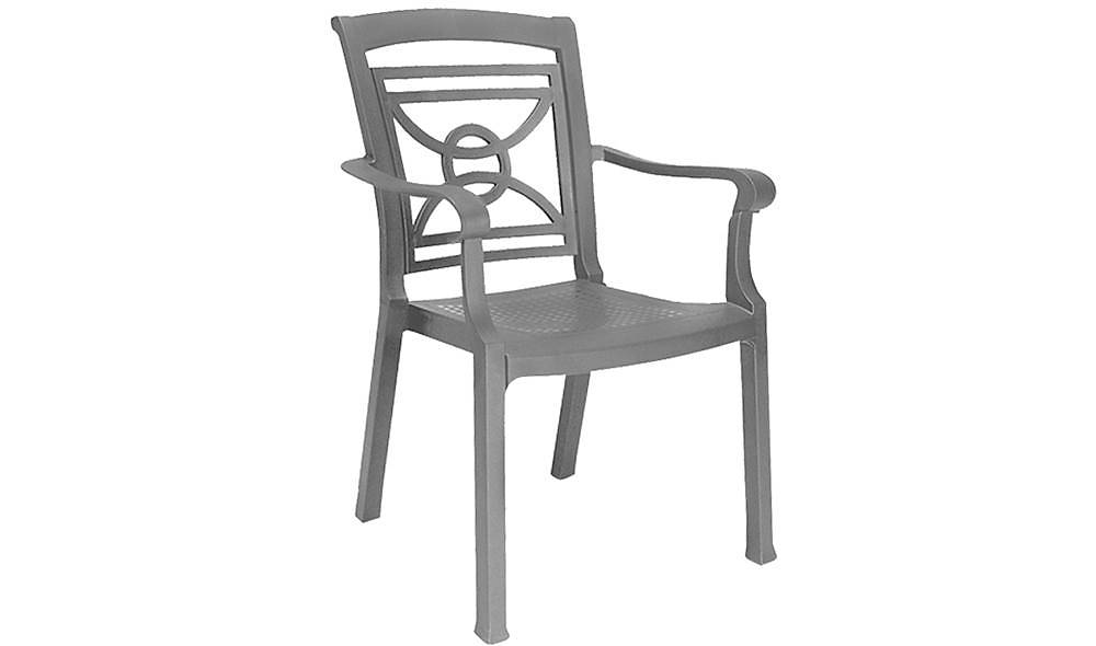 Commadore Plastik Sandalye 4 Adet Bahçe Mobilyası