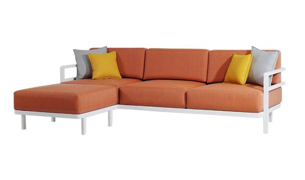 Loca Ls Üçlü Bahçe Koltuğu - Puflu Bahçe Oturma Grubu