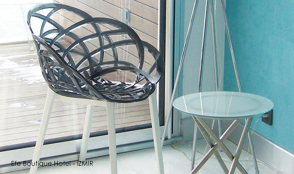 Flora Sandalye 2 Adet Bahçe Mobilyası