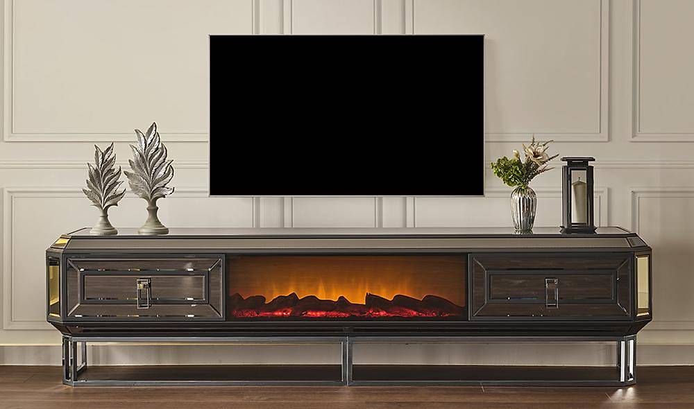 Despina Şömineli Tv Ünitesi TV Ünitesi