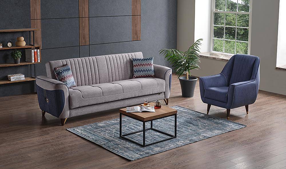 Ventol Oturma Grubu Metal Kasa Oturma Grubu