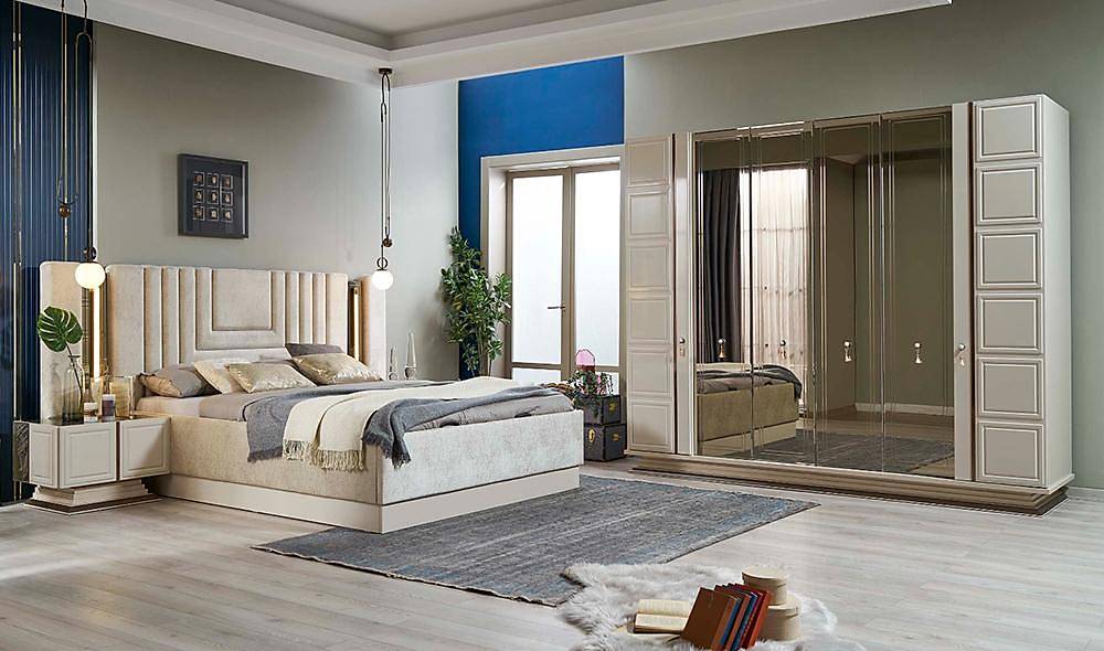 Peru Bazalı Yatak Odası