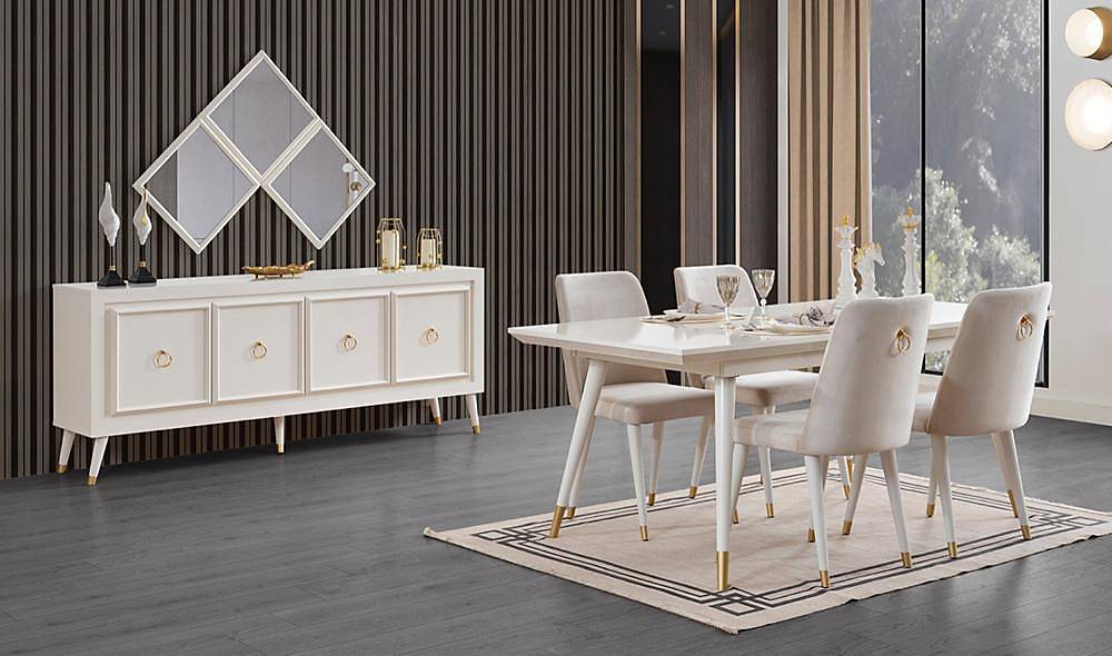 İzmit Ekru Yemek Odası Yemek Odası