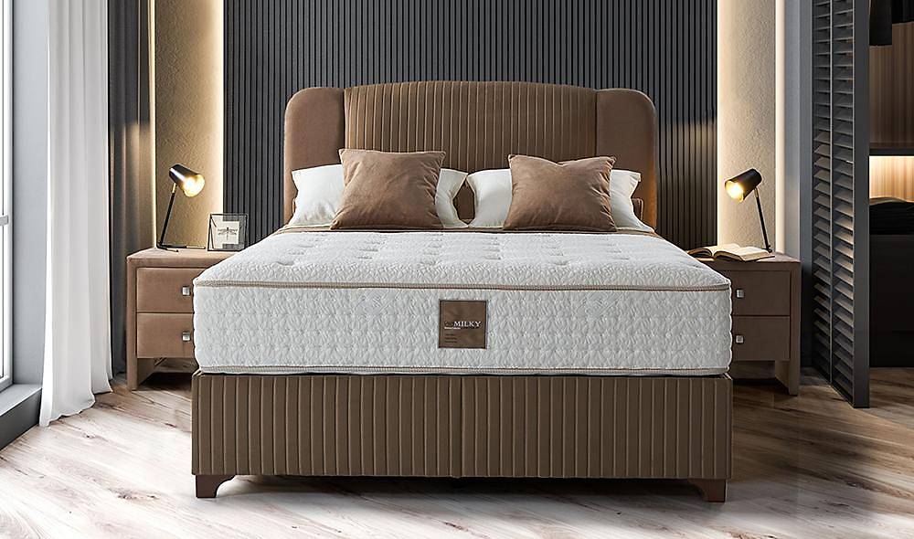 Promilky Sandra Baza + Başlık + Yatak Baza Setleri