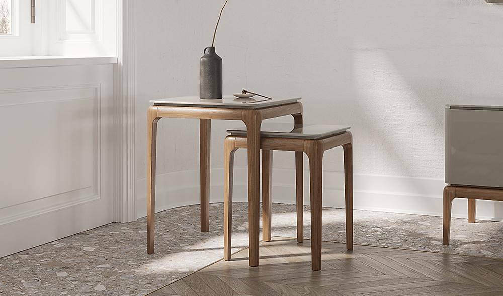 Albero Lux İkili Zigon Sehpa Sehpa ve Aksesuar