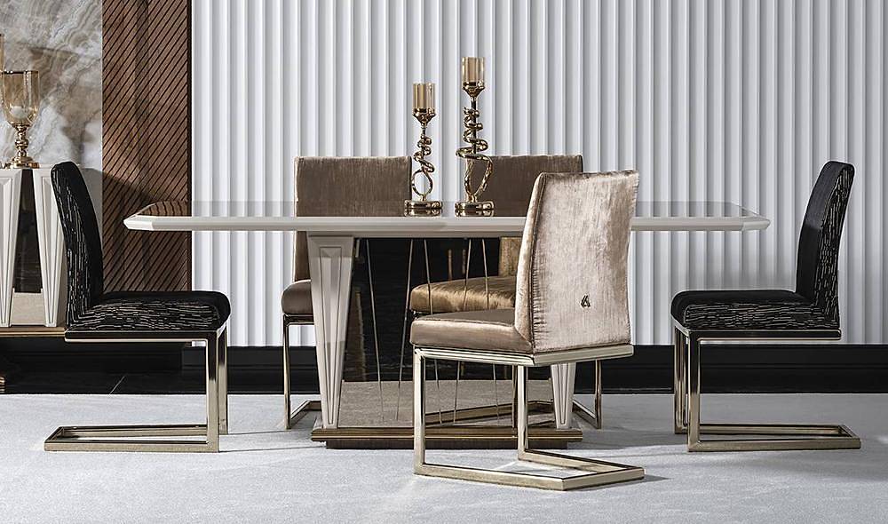 Amore Luxury Yemek Masası Takımı Yemek Masası Takımı