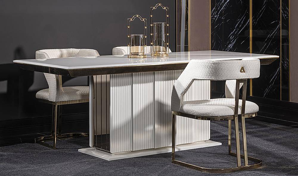 Dante Luxury Yemek Masası Takımı Yemek Masası Takımı