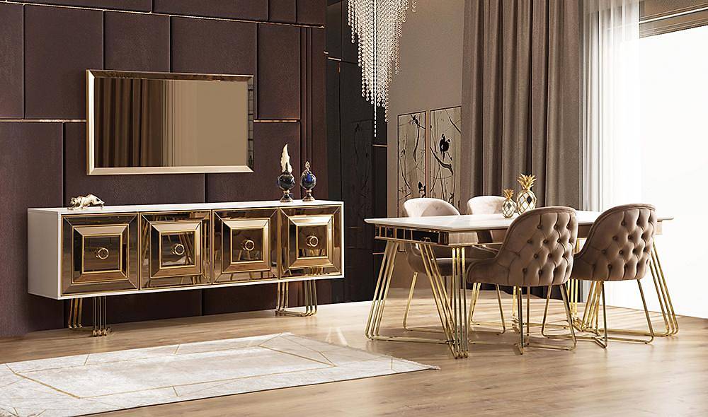 Queen Luxury Yemek Odası V2 Luxury Yemek Odası