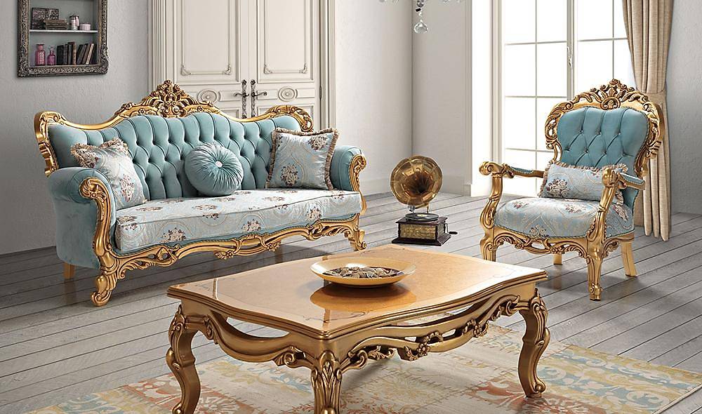 Golden Klasik Salon Takımı Koltuk Takımı