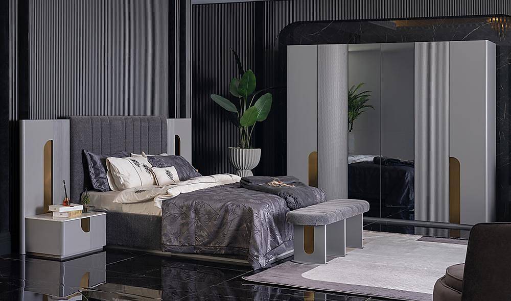 Florya Bazalı Yatak Odası Yatak Odası