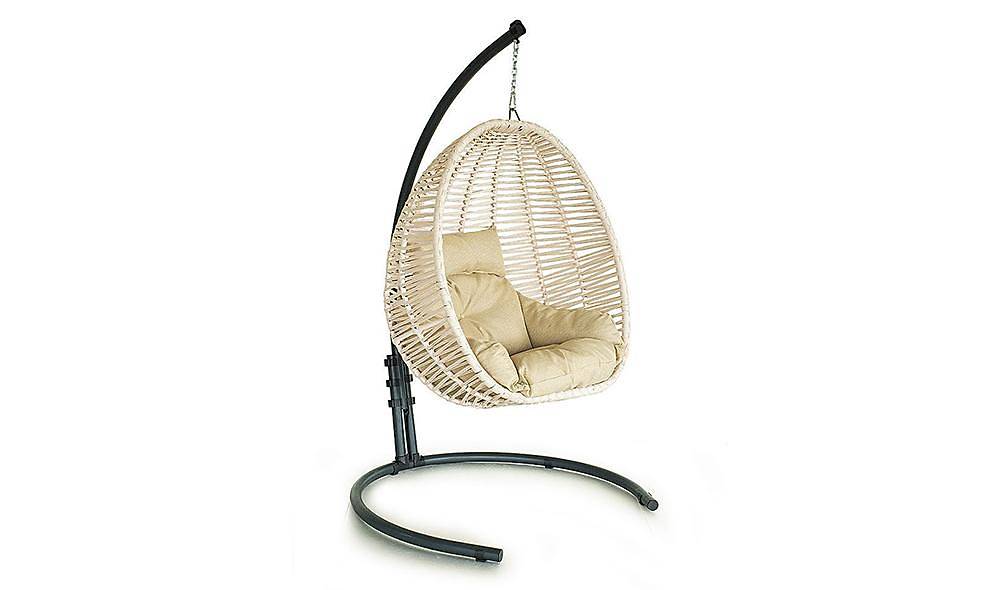 Mykonos Rattan Krem Balkon - Bahçe Salıncak Salıncak