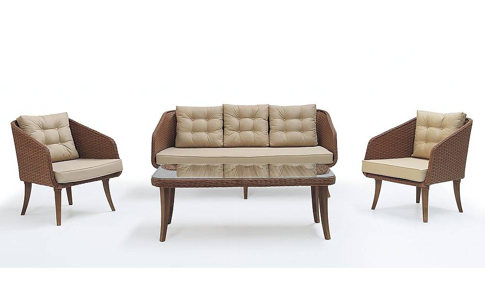 Alaçatı Bahçe Koltuk Takımı Bahçe Oturma Grubu