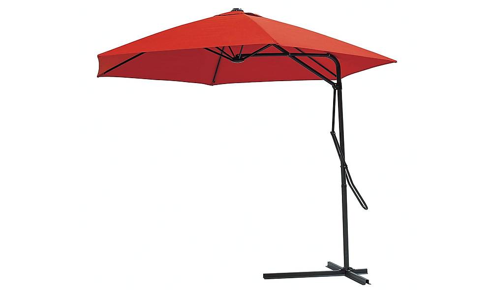 Kırmızı Bahçe Şemsiyesi Bahçe Aksesuar