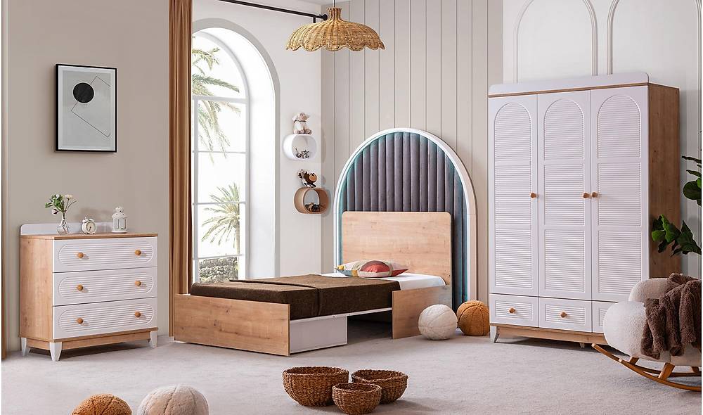 Tilda Genç Odası - Meşe Genç Odası