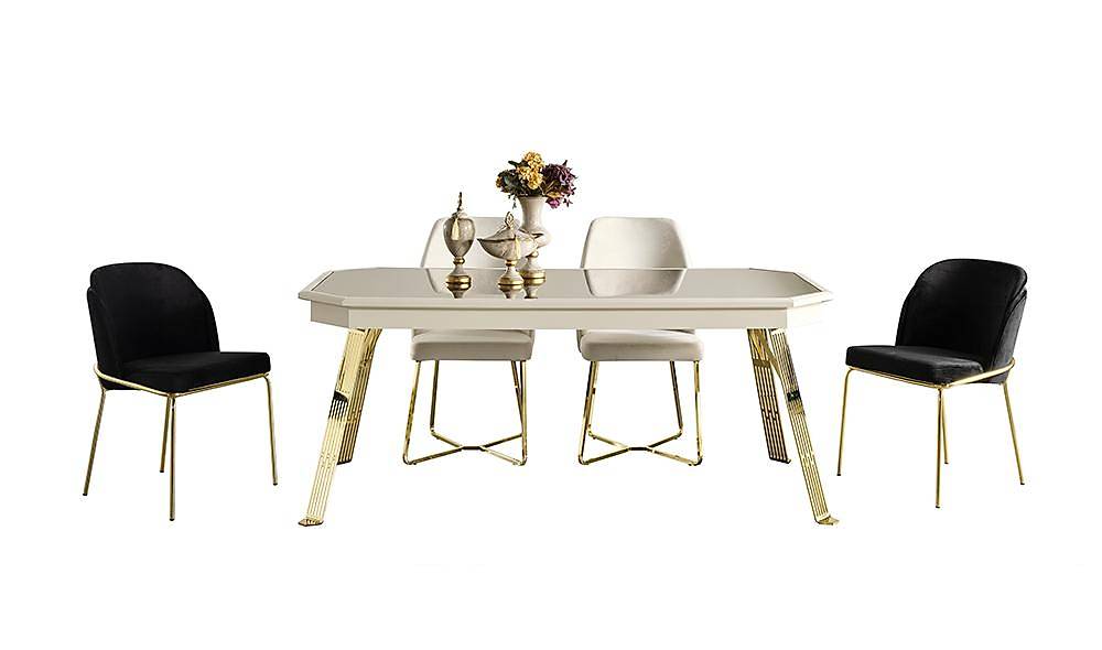 Suave Krem Yemek Masası Takımı Yemek Masası Takımı