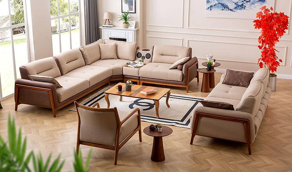 Trabzon Köşeli Koltuk Takımı Köşe Koltuk