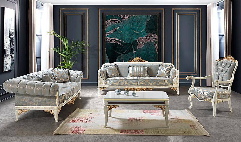 Elegance İnci Salon Takımı Koltuk Takımı