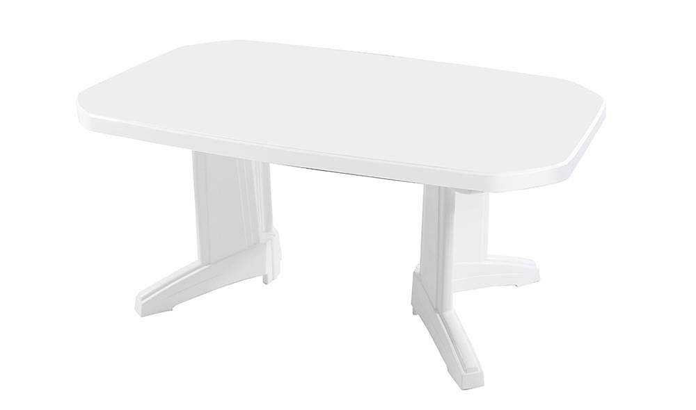 Laguna Masa - Beyaz Bahçe Masa Takımı