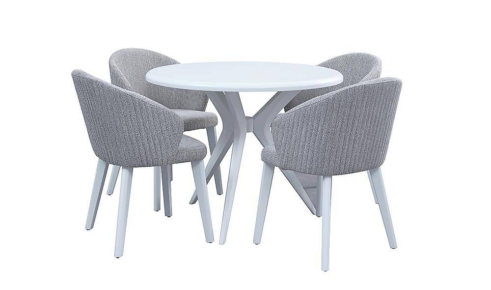 Mono Masa Takımı - Beyaz Masa Sandalye