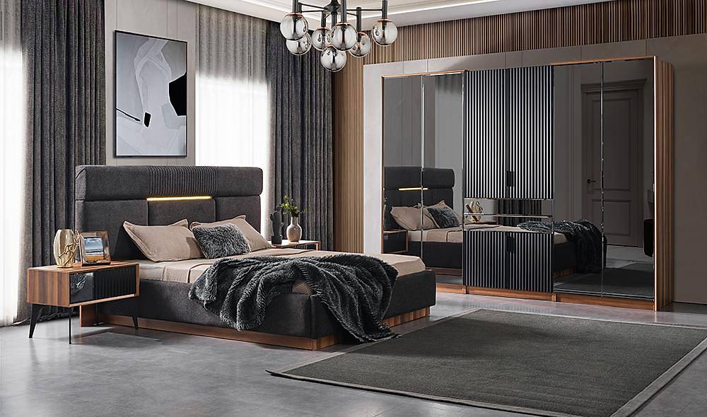 Babil Bazalı Yatak Odası Yatak Odası