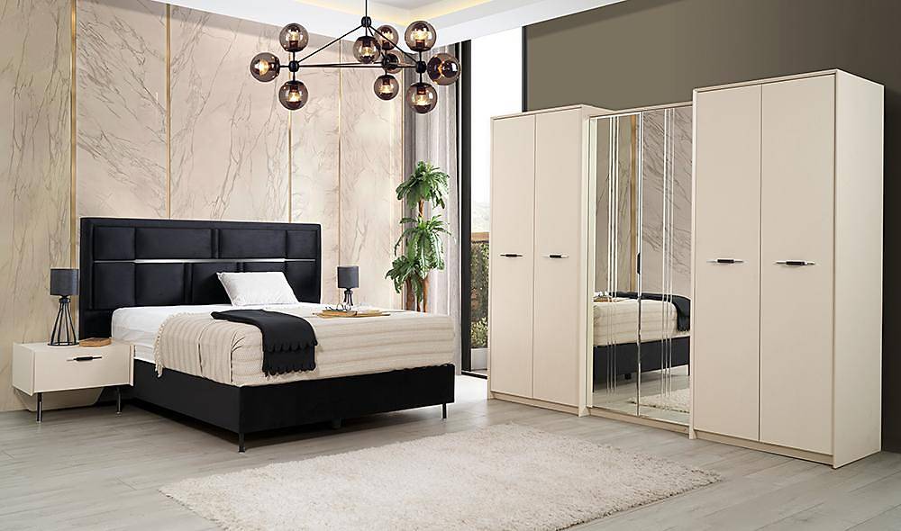 Mimosa Bazalı Yatak Odası Yatak Odası