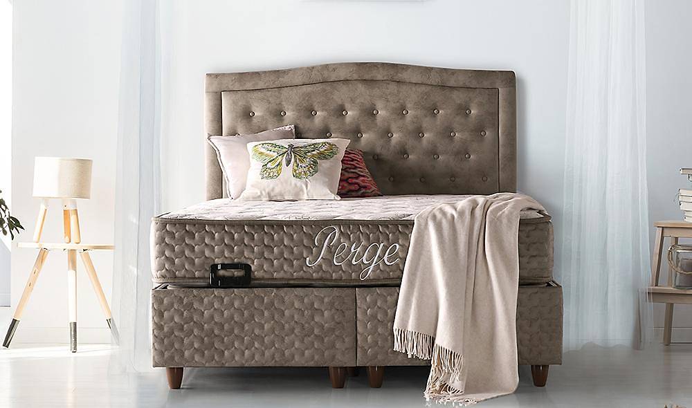 Perge Baza + Başlık + Yatak Baza Setleri