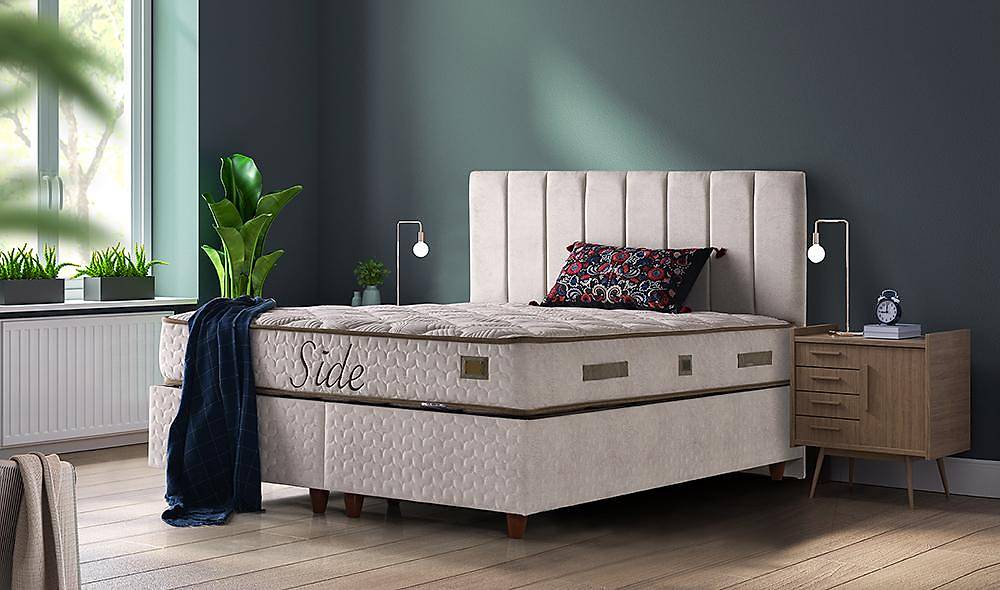 Side Baza + Başlık + Yatak Baza Setleri