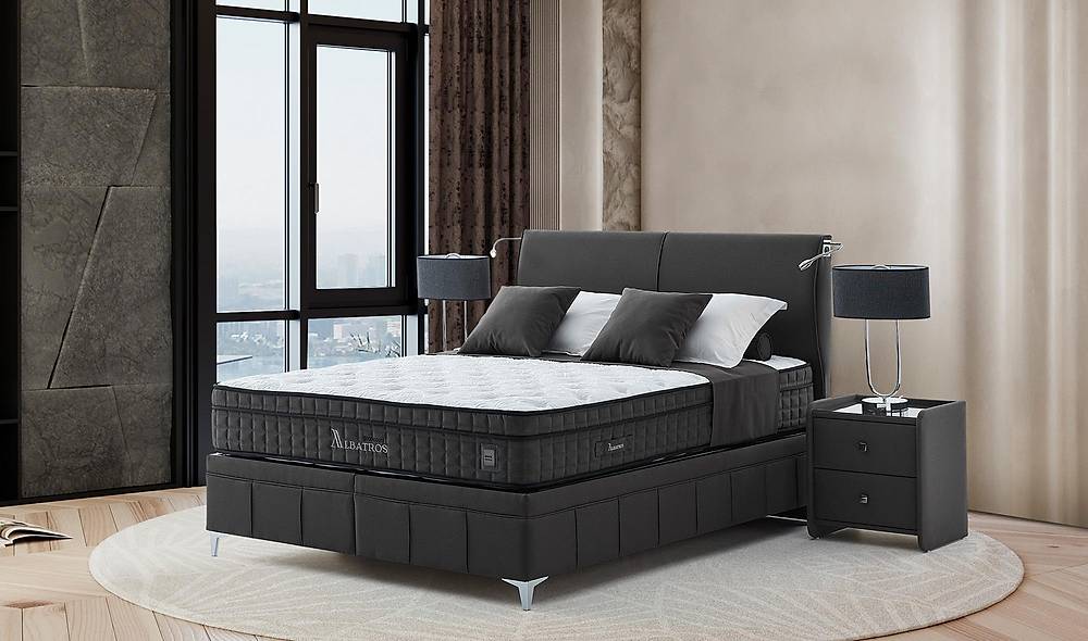 Albatros Panna Baza + Başlık + Yatak Baza Setleri