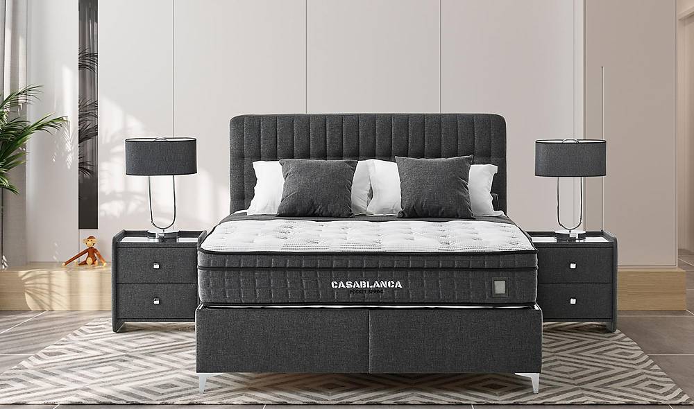 Casablanca Punto Baza + Başlık + Yatak Baza Setleri