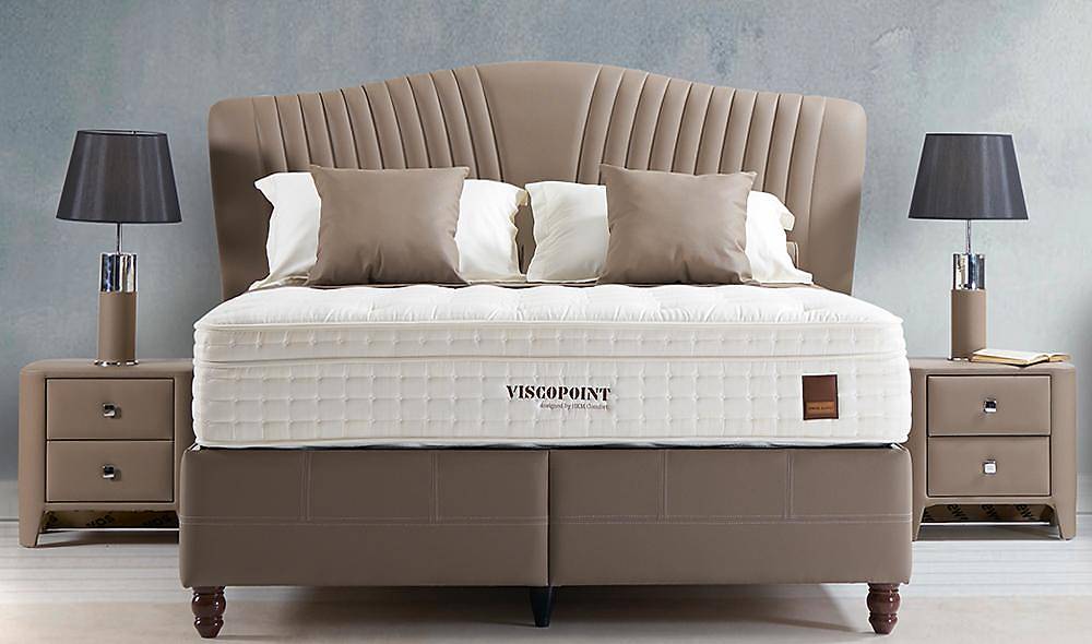 Viscopoint Petra Baza + Başlık + Yatak Baza Setleri