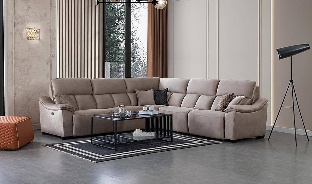 Salermo Motorlu Köşe Takımı Köşe Koltuk