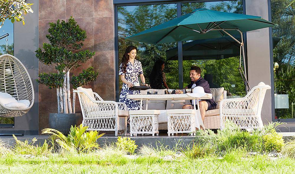 Seremoni Bahçe Masa Takımı Bahçe Mobilyası