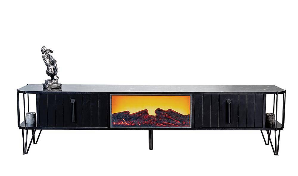 Best Şömineli Tv Sehpası TV Ünitesi